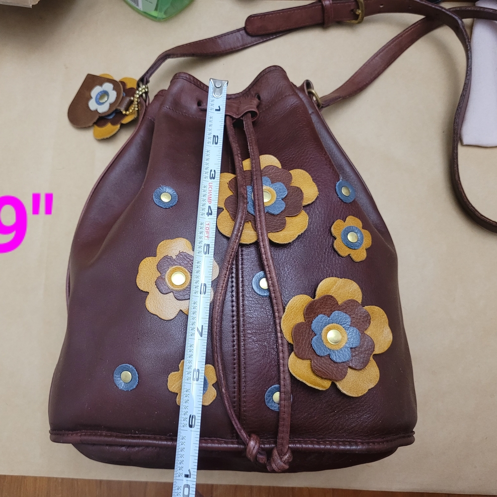 Coach Leather Drawstring Bag UPCRAFTED - Picture 10 of 12
